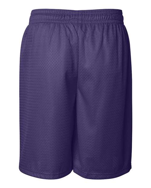 ""Badger 7209 Pro Mesh 9" Shorts" #color_Purple"