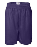 ""Badger 7209 Pro Mesh 9" Shorts" #color_Purple"