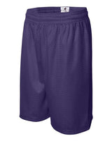 ""Badger 7209 Pro Mesh 9" Shorts" #color_Purple"