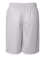 ""Badger 7209 Pro Mesh 9" Shorts" #color_White"