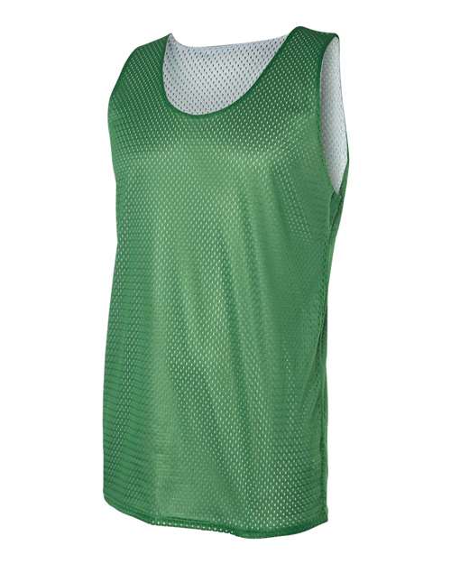 Badger 8529 Pro Mesh Reversible Tank Top #color_Kelly/ White