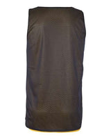Badger 8529 Pro Mesh Reversible Tank Top #color_Navy/ Gold