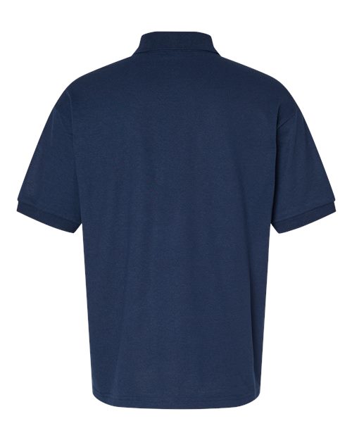 Gildan G880 Adult 50/50 Jersey Polo #color_NAVY