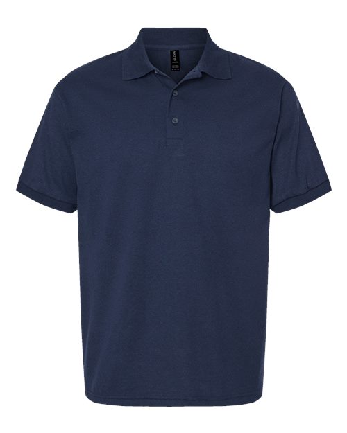 Gildan G880 Adult 50/50 Jersey Polo #color_NAVY