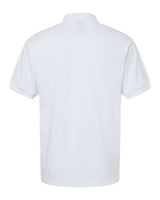 Gildan G880 Adult 50/50 Jersey Polo #color_WHITE