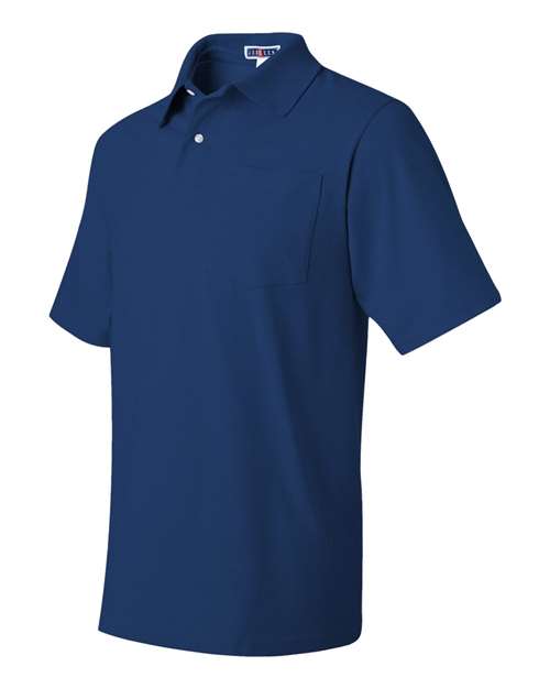 Jerzees 436P Adult SpotShield Pocket Jersey Polo #color_ROYAL
