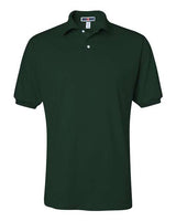 Jerzees 437 Adult SpotShield Jersey Polo #color_FOREST GREEN