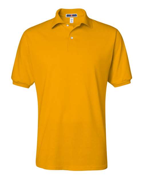 Jerzees 437 Adult SpotShield Jersey Polo #color_GOLD