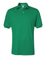 Jerzees 437 Adult SpotShield Jersey Polo #color_KELLY