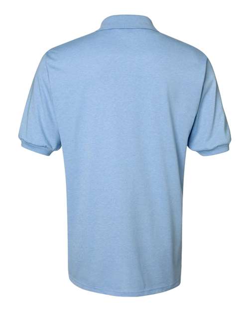 Jerzees 437 Adult SpotShield Jersey Polo #color_LIGHT BLUE