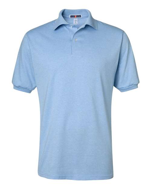 Jerzees 437 Adult SpotShield Jersey Polo #color_LIGHT BLUE