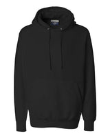 Weatherproof 7700 Cross Weave Hooded Sweatshirt #color_Black