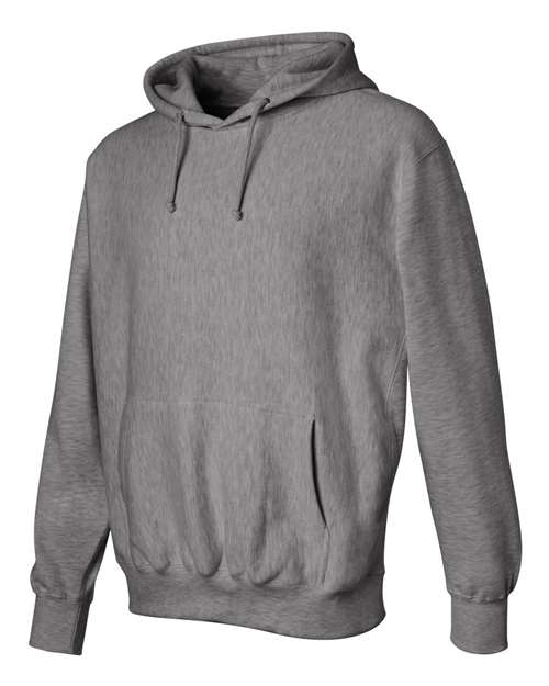 Weatherproof 7700 Cross Weave Hooded Sweatshirt #color_Graphite