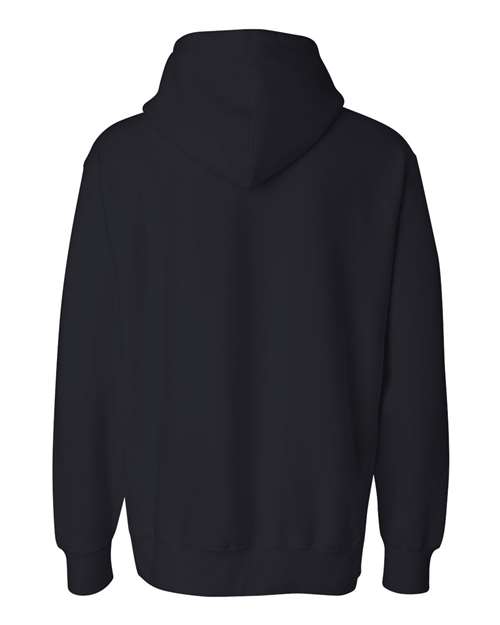 Weatherproof 7700 Cross Weave Hooded Sweatshirt #color_Navy