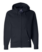 J America JA8821 Adult Premium Full-Zip Fleece Hooded Sweatshirt #color_NAVY