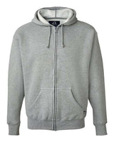 J America JA8821 Adult Premium Full-Zip Fleece Hooded Sweatshirt #color_OXFORD