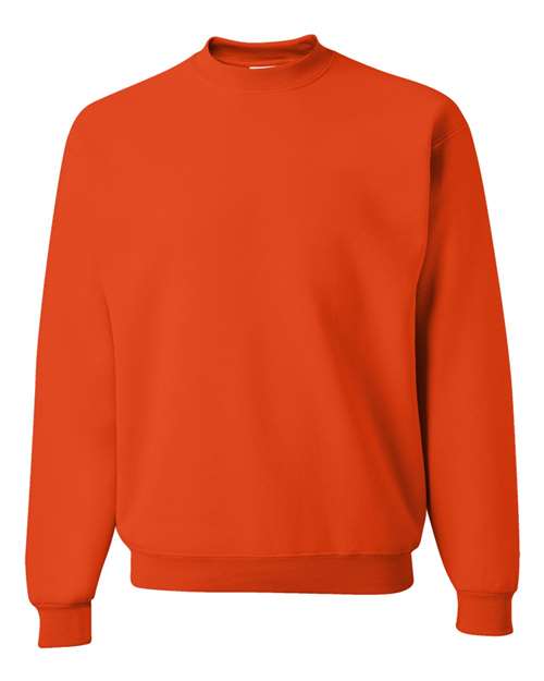 Jerzees 562 Adult NuBlend FleeceCrew #color_BURNT ORANGE