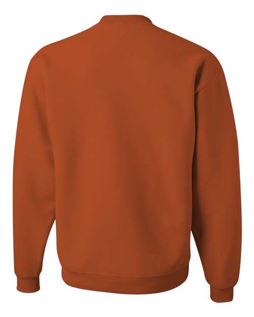 Jerzees 562 Adult NuBlend FleeceCrew #color_T.ORANGE