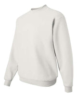 Jerzees 562 Adult NuBlend FleeceCrew #color_WHITE