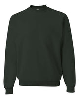 Jerzees 4662 Adult Super Sweats NuBlend Fleece Crew #color_FOREST GREEN