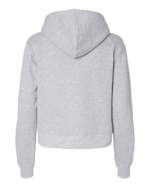 Badger 1261 Women's Crop Hooded Sweatshirt #color_Oxford