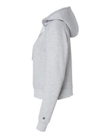Badger 1261 Women's Crop Hooded Sweatshirt #color_Oxford