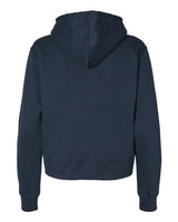 Badger 1261 Women's Crop Hooded Sweatshirt #color_Navy