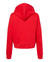 Badger 1261 Women's Crop Hooded Sweatshirt #color_Red