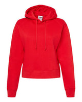 Badger 1261 Women's Crop Hooded Sweatshirt #color_Red