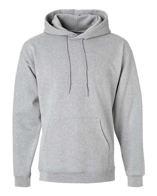 Hanes F170 Adult Ultimate Cotton 90/10 Pullover Hooded Sweatshirt #color_LIGHT STEEL