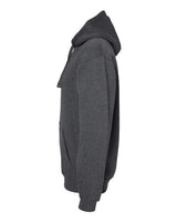 J America JA8824 Adult Premium Fleece Pullover Hooded Sweatshirt #color_CHARCOAL HEATHER
