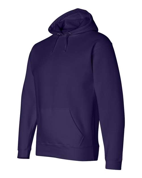 J America JA8824 Adult Premium Fleece Pullover Hooded Sweatshirt #color_PURPLE