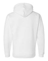 J America JA8824 Adult Premium Fleece Pullover Hooded Sweatshirt #color_WHITE