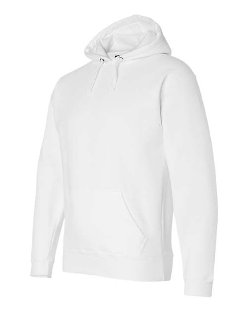 J America JA8824 Adult Premium Fleece Pullover Hooded Sweatshirt #color_WHITE