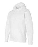J America JA8824 Adult Premium Fleece Pullover Hooded Sweatshirt #color_WHITE
