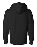 Independent Trading Co. IND4000 Heavyweight Hooded Sweatshirt #color_Black