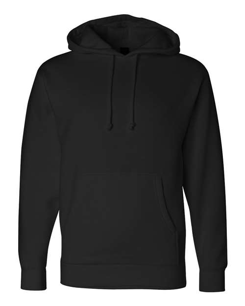 Independent Trading Co. IND4000 Heavyweight Hooded Sweatshirt #color_Black