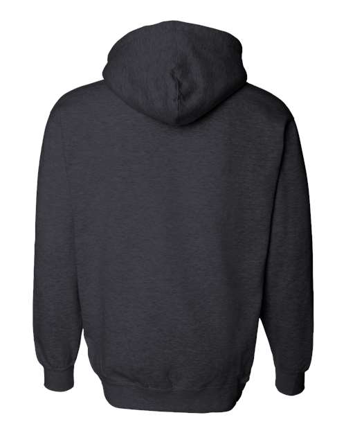 Independent Trading Co. IND4000 Heavyweight Hooded Sweatshirt #color_Charcoal Heather