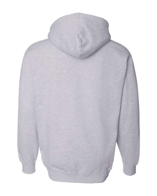 Independent Trading Co. IND4000 Heavyweight Hooded Sweatshirt #color_Grey Heather
