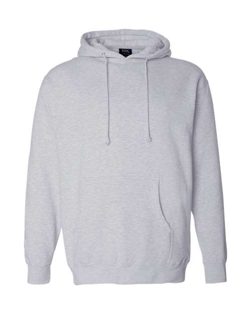 Independent Trading Co. IND4000 Heavyweight Hooded Sweatshirt #color_Grey Heather