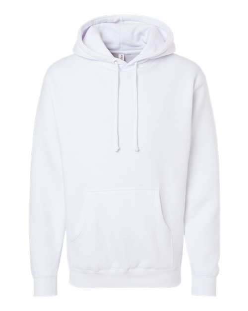 Independent Trading Co. IND4000 Heavyweight Hooded Sweatshirt #color_White
