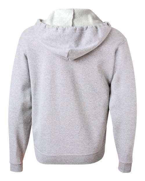 Jerzees 993 Adult NuBlend Fleece Full-Zip Hooded Sweatshirt #color_ASH