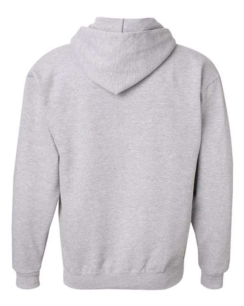 Jerzees 4997 Adult Super Sweats NuBlend Fleece Pullover Hooded Sweatshirt #color_ASH
