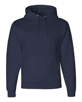 Jerzees 4997 Adult Super Sweats NuBlend Fleece Pullover Hooded Sweatshirt #color_J NAVY