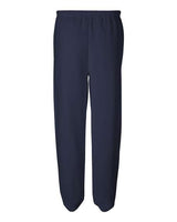 Jerzees 973 Adult NuBlend Fleece Sweatpants #color_J NAVY