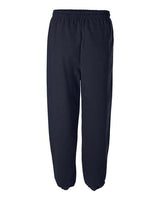 Gildan G182 Adult Heavy Blend Adult 50/50 Sweatpant #color_NAVY