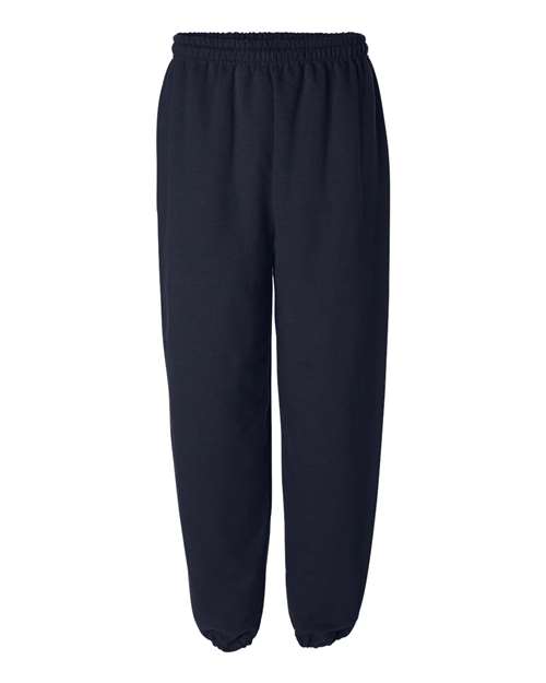 Gildan G182 Adult Heavy Blend Adult 50/50 Sweatpant #color_NAVY