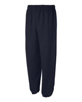 Gildan G182 Adult Heavy Blend Adult 50/50 Sweatpant #color_NAVY