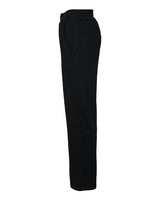 J America JA8992 Adult Premium Open Bottom Fleece Pant #color_BLACK