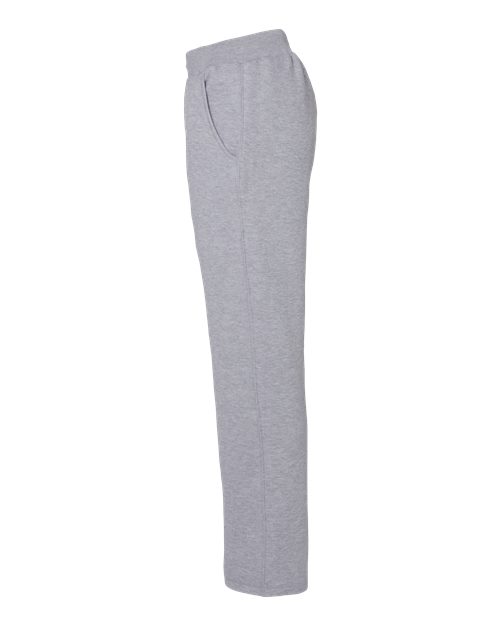 J America JA8992 Adult Premium Open Bottom Fleece Pant #color_OXFORD